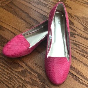 Pink Smoking Loafers